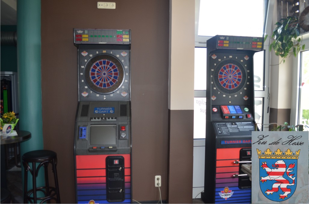 Unsere 2 Dartautomaten.