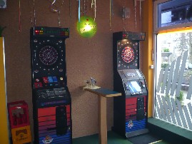 Unsere 2 Dartautomaten.